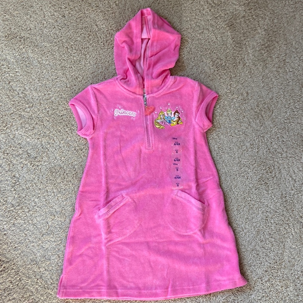 Disney Princess girls swim coverup